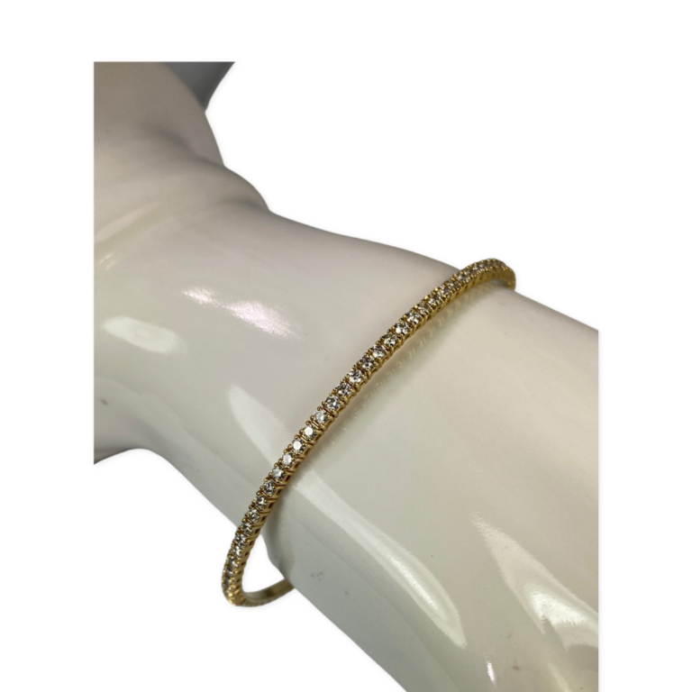 Flexible Diamond Tennis Bracelet - The Polished Edge Fine Jewelry